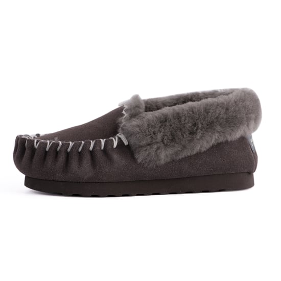 Aus Wooli Australia Hand Stitched Womens Sheepskin Moccasin