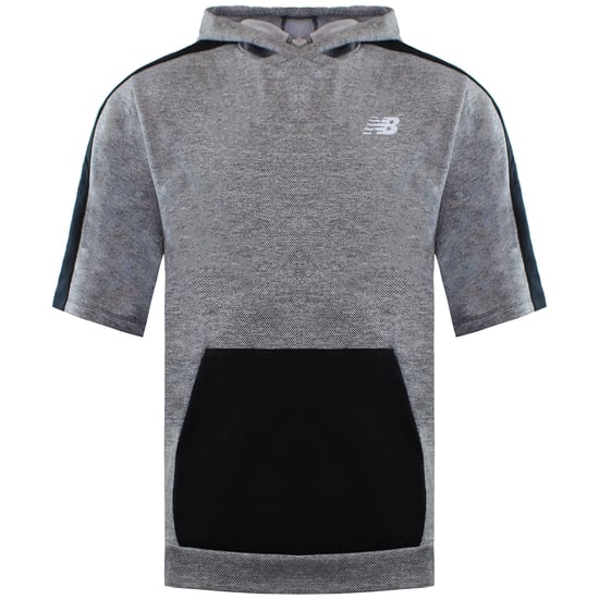 New Balance Tenacity Heren Grijs Hooded Top - Image 1