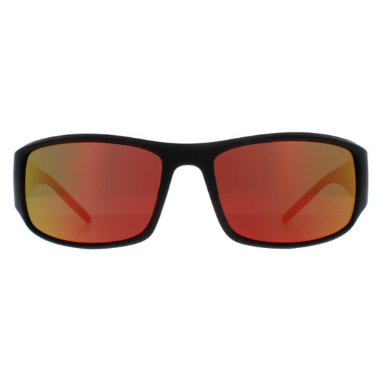 Bolle Wrap Mens Matte Black Volt+ Ruby Polarized King