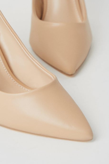 Wide Fit Dash Pointed Court Shoes - Image 4
