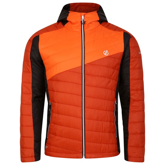 Dare 2B Mens Touring Padded Jacket (Rooibos Tea/Puffins Orange)