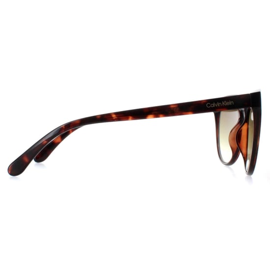Calvin Klein Cat Eye Womens Shiny Havana Brown Gradient CK22552S
