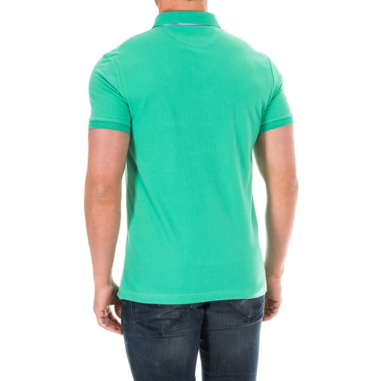 Men's short-sleeved polo shirt with lapel collar HM561798