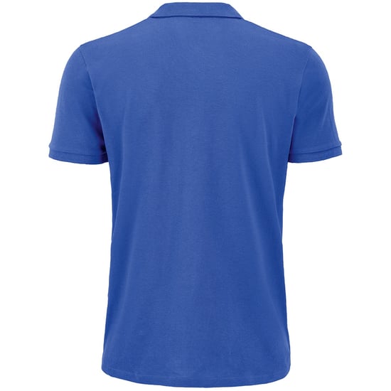 SOLS Heren Planet Pique Organisch Poloshirt (Koningsblauw) - Image 2