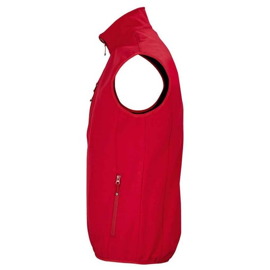 SOLS Heren Falcon Softshell gerecyclede bodywarmer (Peperrood) - Image 2