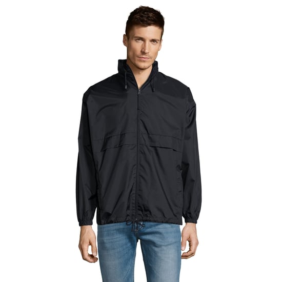 SOLS Unisex Surf Windbreaker Lichtgewicht Jasje (Marine) - Image 4