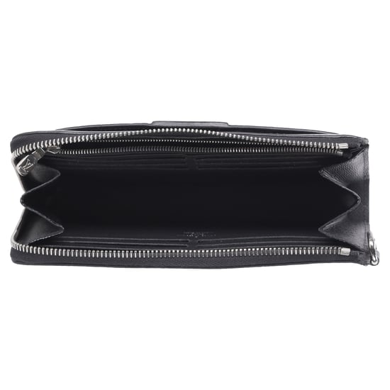 Louis Vuitton Dragonne Zippy Damier Portemonnee in Zwart Gecoat Canvas - Image 5