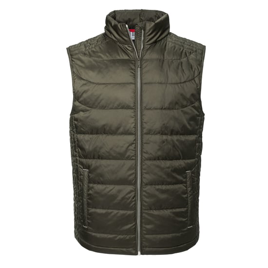 Russell Mens Nano Padded Body Warmer (Dark Olive)