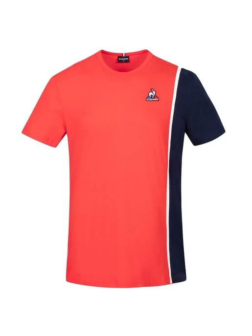 T-shirt Le Coq Sportif Essential voor heren, tweekleurig - Image 1