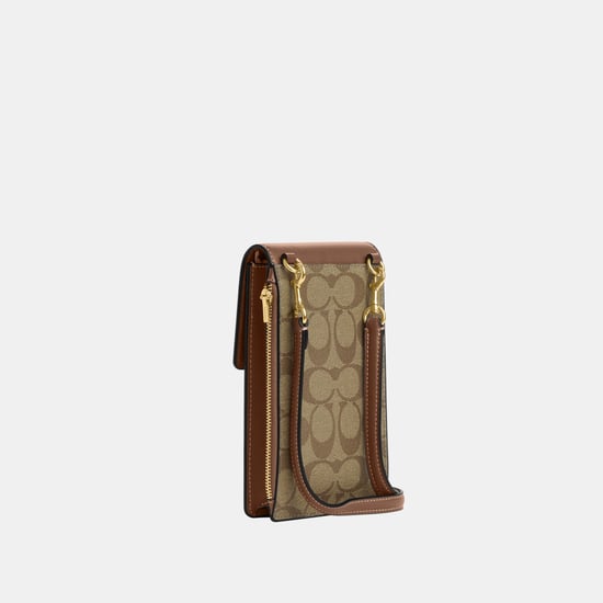 Signature North South Phone Crossbody Bag