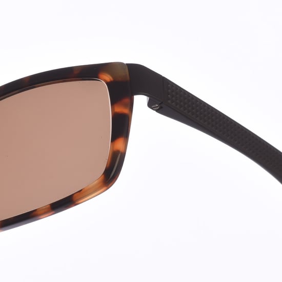 Rectangular acetate and metal sunglasses Z433 men