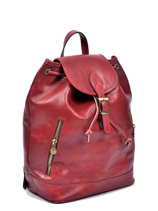 Anna Luchini SS22 AL 3053 Rood Rundleer Tas - Image 4