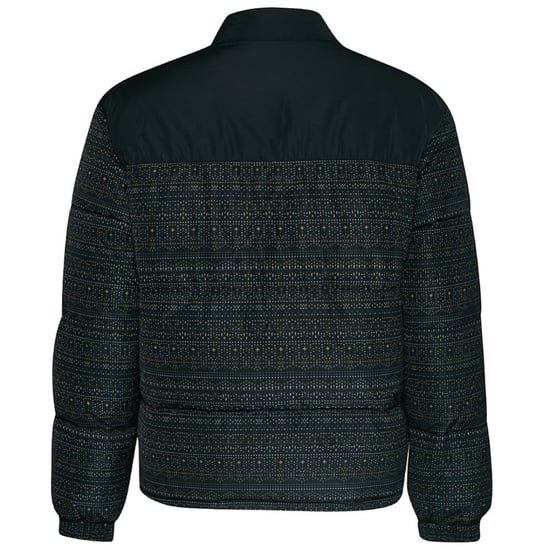 Lyle & Scott Fair Isle omkeerbaar zwart pufferjack - Image 2