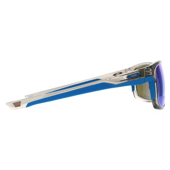 Oakley Rectangle Heren Grijs Inkt Sapphire Prizm Zonnebril - Image 4