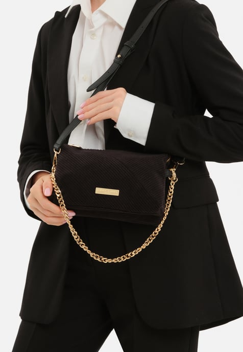 Laura Ashley Black Clutch Bag