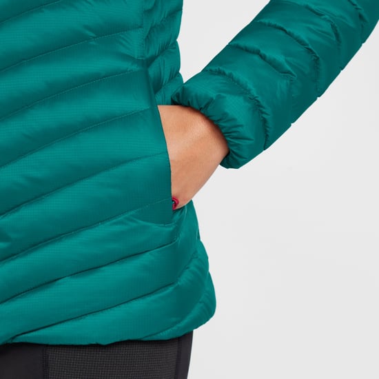 OEX Women's Kintra Water Repellent & Insulated Down Jacket with Adjustable Hood
