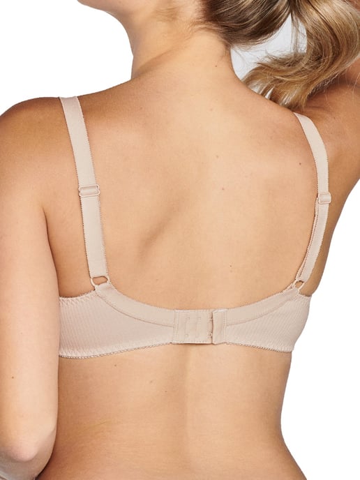 Soft Cup Cotton Bra Light Beige