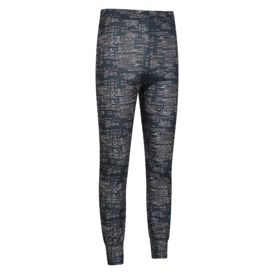 Mountain Warehouse Heren Talus Dash Print Thermobroek (Zwart) - Image 5