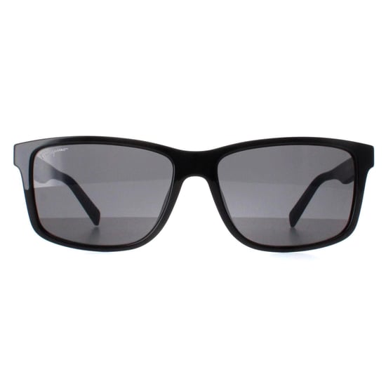 Salvatore Ferragamo Rectangle Mens Black Grey SF938S