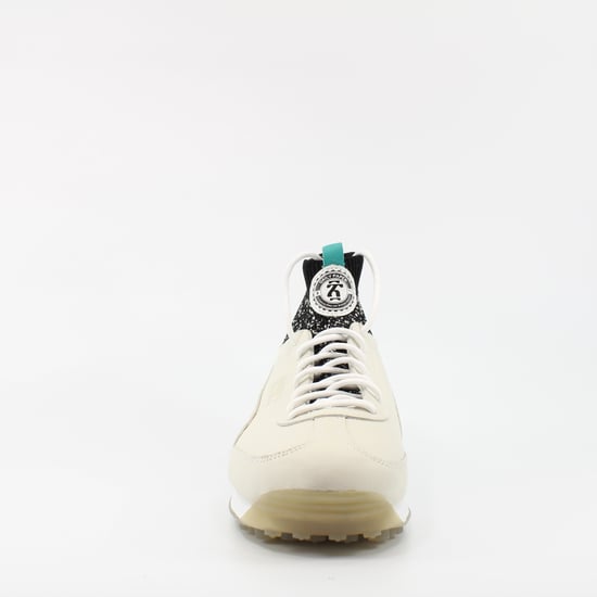 Puma Daily Paper Easy Rider Sock Beige Leather Mens Lace Up Trainers 364548 01