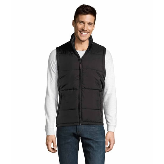 SOLS Warm Unisex Gewatteerd Bodywarmer Jasje (Zwart) - Image 1