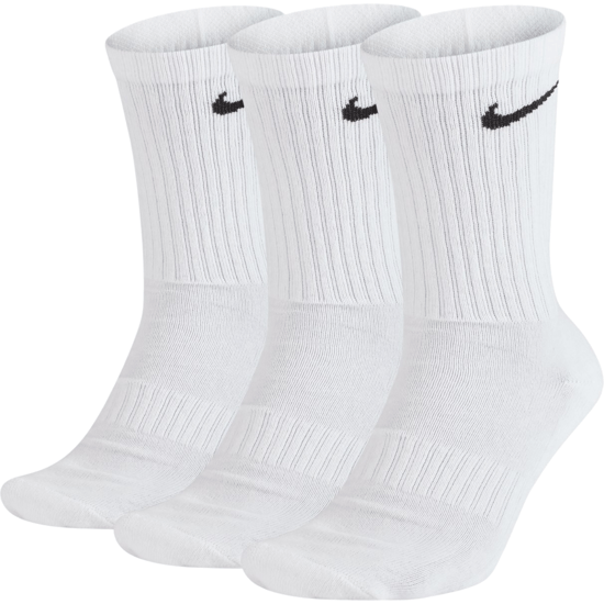 Nike Everyday Cushion Crew Training Socks (3 Pairs) in White