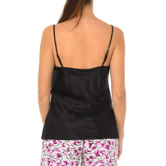 Lovable L07WV women's thin strap satin T-shirt