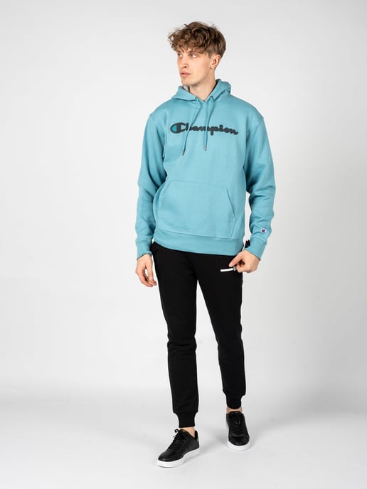 Champion Sweatshirt Hoodie Men's Blue