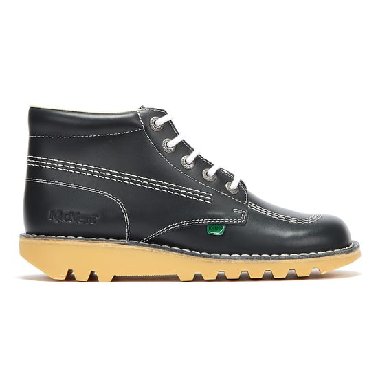 Kickers Heren Kick Hi Core Natuurlijk Leren Laarzen - (Marine Blauw) - Image 5