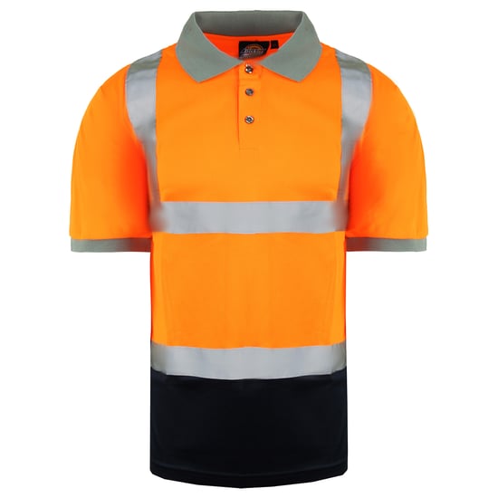 Dickies Veiligheid Heren Oranje Poloshirt - Image 1