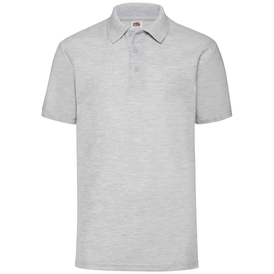 Fruit of the Loom Heren 65/35 Poloshirt (Heide Grijs) - Image 1
