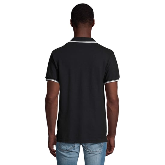 SOLS Heren Praktijk Contrast Poloshirt (Marine) - Image 2