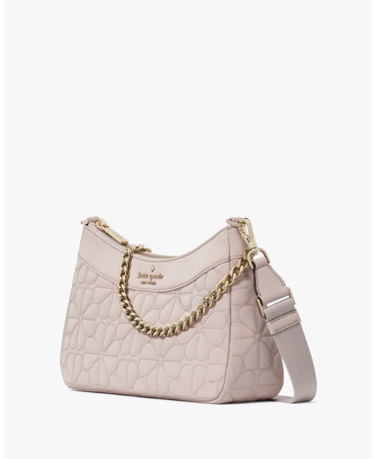 Spade Flower Quilted Spade Flower Quilted Poly Medium Convertible Crossbody - Image 4