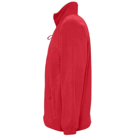 SOLS Volwassen uniseks fleecejack North (Rood) - Image 3