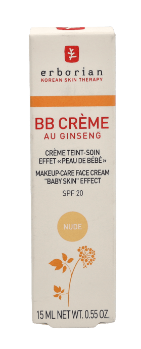 Erborian BB Cream Au Ginseng 5-In-1 Baby Skin Effect SPF2015 ml. - Image 2