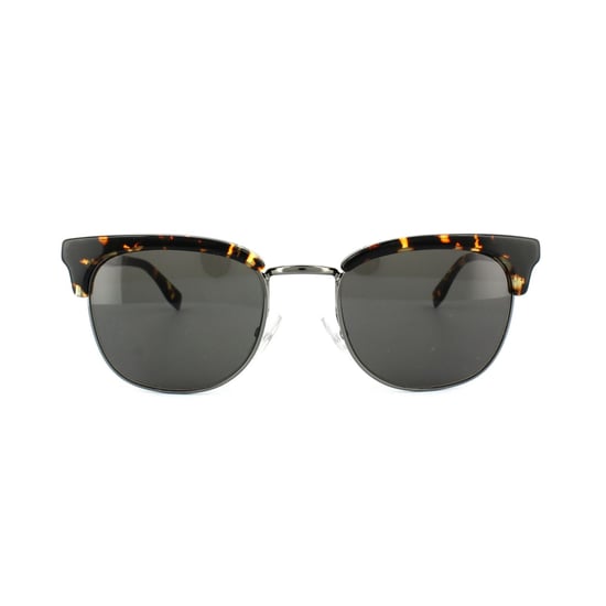 Hugo Boss Sunglasses 0667 TZ4 NR Dark Havana Ruthenium Brown Grey