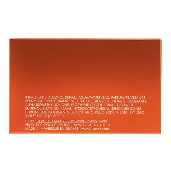 Jil Sander Sun Men Eau De Toilette 40ml