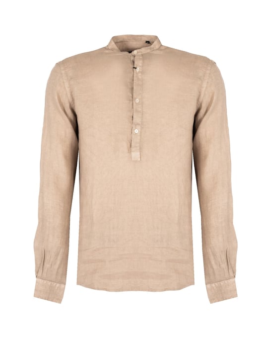 Xagon Man overhemd Lino Mannen beige - Image 4