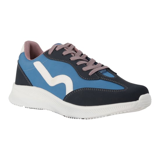 Regatta Womens/Ladies Marine Retro Trainers (Coronet Blue/Toadstool)