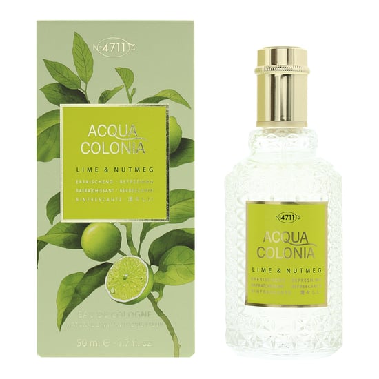 4711 Acqua Colonia Limoen & Nootmuskaat Eau De Cologne 50ml - Image 1