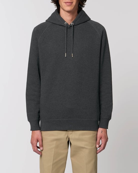 Zazen Unisex Side Pocket Hoodie in Grey