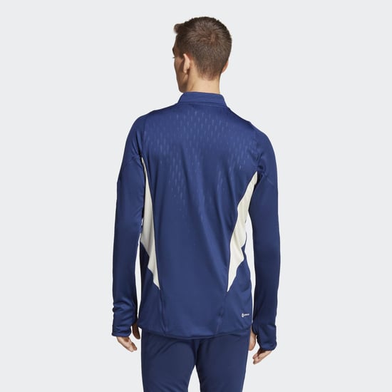 Men's adidas Italy 2023/24 Pro Training Top in Blue - Image 2