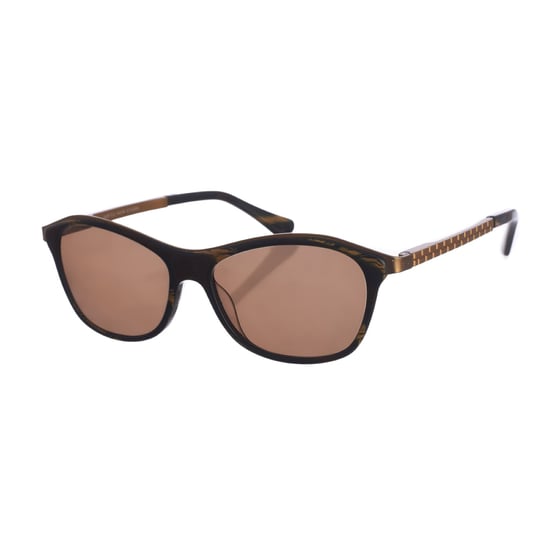 Butterfly-shaped acetate and metal sunglasses Z407 women