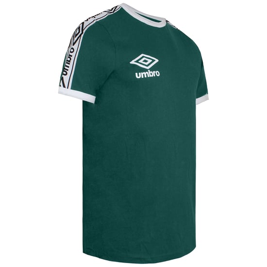Umbro Ringer Heren Groen/Wit T-Shirt - Image 2