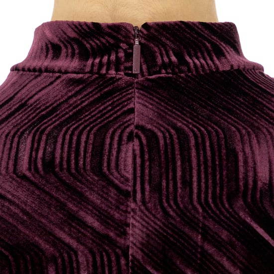 Armani Exchange Women Dress Half sleeve Violet