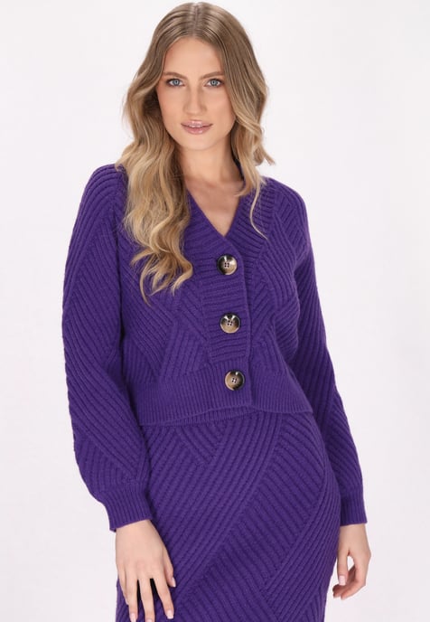 Dreimaster Vest Dames violet - Image 3