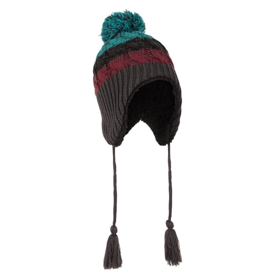 Mountain Warehouse Heren Sherpa gevoerde Trapper muts met kleurblok (Grijs) - Image 6