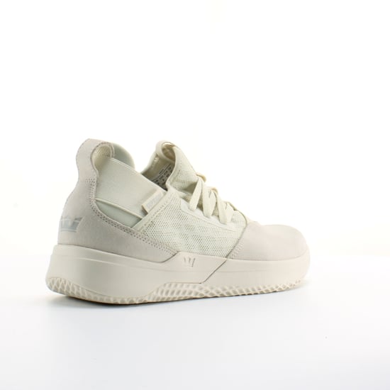 Supra Titanium White Synthetic Mens Lace Up Trainers 05673 125