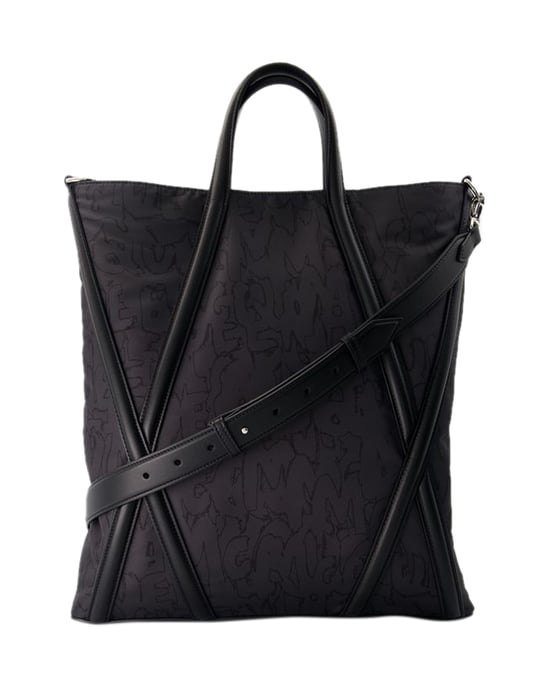 Harness Shopper Bag - Alexander McQueen - Nylon - Black - Image 3