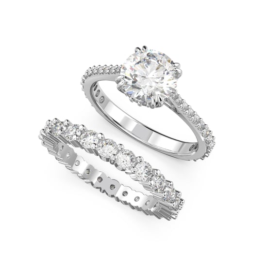 Swarovski 'Constella' Dames Ring van Basismetalen - Zilver 5649216 - Image 1